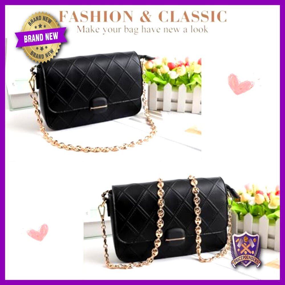 Luxury Purse Chain Handle Strap Replacement Elegant Versatile Shoulder Crossbody - Picture 5 of 6
